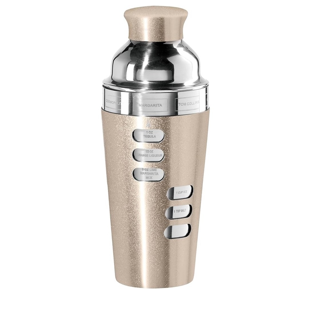 Gold Stainless Steel Cocktail Shaker